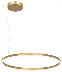 Φωτιστικό Οροφής LED Dimmable Zambelis 22240 Gold Matt