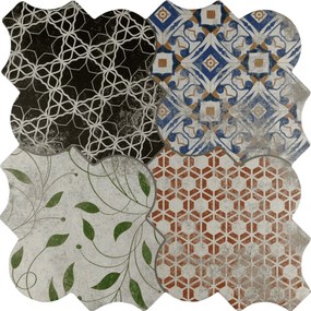 Karag Riga Patchwork 45x45 - Πλακάκι τοίχου &amp; δαπέδου