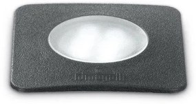 Σποτ Χωνευτό Στεγανό CECI PT1 SQUARE SMALL 120317 Ideal Lux-120317-Μαύρο 120317