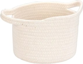 Καλάθι Αποθήκευσης (Φ20x15) Estia Blanca Λευκό 02-29609