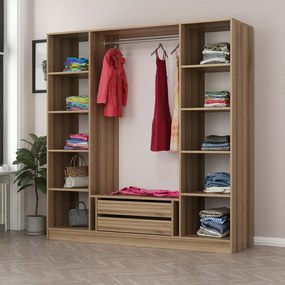 Τετραφυλλη Ντουλαπα Χρυσο KALEO 52x270x190