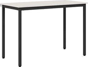 vidaXL Τραπεζαρία Λευκό 110 x 55 x 75 cm Στερεά ξυλεία πεύκου