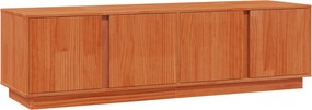 vidaXL Ντουλάπι TV Κερωμένο Καφέ 140 x 40 x 40 εκ Στερεό πεύκο