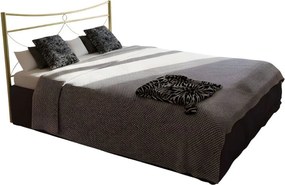 Κρεβάτι Pier-90x190-Χρυσό-Χωρίς ποδαρικό