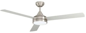 Ανεμιστήρας Οροφής Με Φως Sesimbra 35081 Φ132x32,6cm Led IP20 Nickel Eglo Διάμετρος 132cm