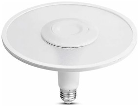 LED Λάμπα V-TAC Ε27 11W SAMSUNG CHIP F190 Acrylic UFO Οροφής Θερμό Λευκό 2781