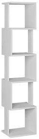Βιβλιοθήκη Piri Megapap χρώμα λευκό 35x30x161εκ.