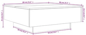 ΤΡΑΠΕΖΑΚΙ ΣΑΛΟΝΙΟΥ ΜΑΥΡΟ 80 X 80 X 31 ΕΚ. ΑΠΟ ΜΟΡΙΟΣΑΝΙΔΑ 836582