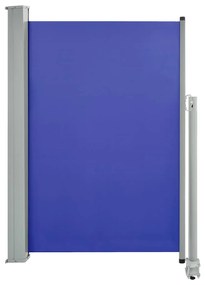 vidaXL Σκίαστρο Πλαϊνό Συρόμενο Βεράντας Μπλε 120 x 300 εκ.