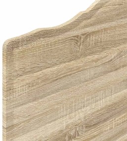 vidaXL Κεφαλάρι με κεφαλάρι Δρύς Sonoma 100 cm Επεξεργασμένο ξύλο