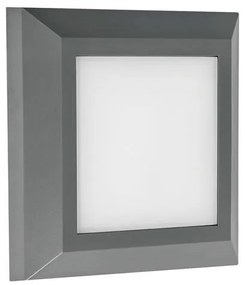 Απλίκα LED Εξωτερικού Χώρου Eurolamp 145-52087 Dark Grey 3CCT