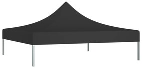 vidaXL Κάλυμμα Τέντας Εκδηλώσεων Μαύρο 3 x 3 μ. 270 γρ/μ²
