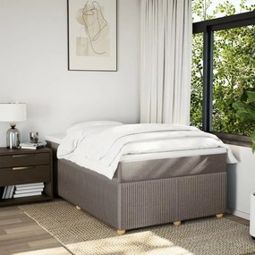 ΚΡΕΒΑΤΙ BOXSPRING ΜΕ ΣΤΡΩΜΑ TAUPE 120X200 ΕΚ. ΥΦΑΣΜΑΤΙΝΟ 3285564