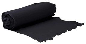 vidaXL Μεμβράνη με Γεωύφασμα Μαύρη 1 x 50 μ. Πολυεστερικές Ίνες