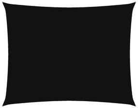 vidaXL Πανί Σκίασης Ορθογώνιο Μαύρο 5 x 6 μ. από Ύφασμα Oxford