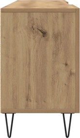 vidaXL Έπιπλο Τηλεόρασης Δρυς τεχνίτης 150x30x50 εκ. Επεξ. Ξύλο