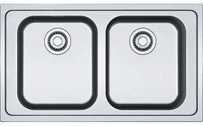 Franke Smart SRX 620-86 Λείος Inox Ανοξείδωτος Νεροχύτης 80cm