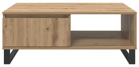 vidaXL Τραπεζάκι σαλονιού Artisan Oak 90 x 60 x 35 cm