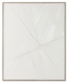 Καμβάς Home ESPRIT Λευκό Αφηρημένο Urban 123,5 x 5 x 153,5 cm