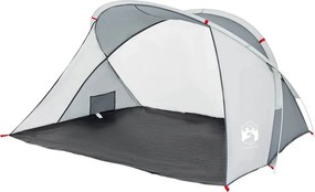 vidaXL Σκηνή Παραλίας Pop Up 2 Ατόμων Αδιάβροχη Γκρι