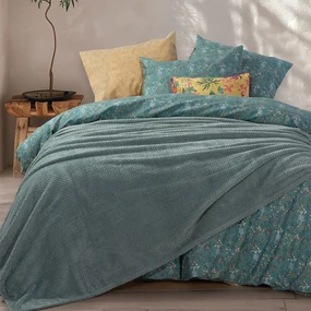 Κουβέρτα Worth Green Nef-Nef Homeware Υπέρδιπλo 220x240cm Πολυέστερ