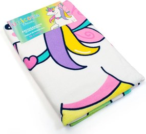 Παιδική Πετσέτα Θαλάσσης Microfiber (70x140) Dimcol Unicorn 458 Multi