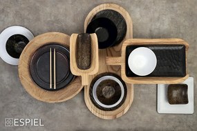 WHITE ΜΠΩΛ ΣΤΡΟΓΓ. 15ΕΚ WAVY MATTE ΜΕΛΑΜΙΝΗΣ (smC)