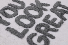 Acrylic Bathmat Great - White Multicolor