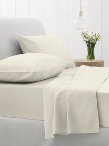 Σεντόνια King Size 260x270 Σετ 4 Τεμ. Sunshine Home Cotton Feelings 108 Ecru