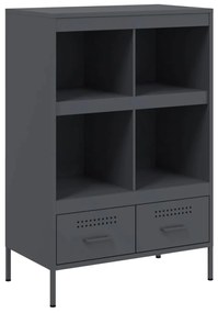 vidaXL Ντουλάπι Ανθρακί 68x39x101,5 εκ. από Χάλυβα