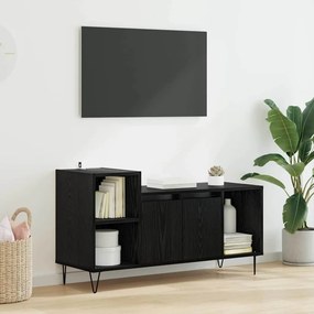 vidaXL Ντουλάπι TV Μαύρη Οξυά 100 x 35 x 55 εκ Επεξεργασμένο ξύλο