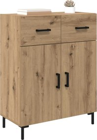vidaXL Πλαϊνό γραφείο Artisan Oak 69,5 x 34 x 90 εκ.
