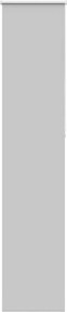 vidaXL Roller Blind Blackout ανοιχτό γκρι 55x230 cm Πλάτος υφάσματος