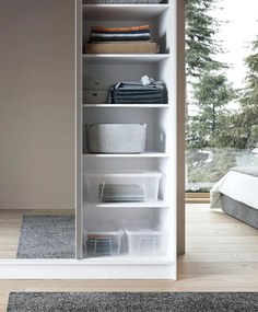 Ντουλάπα συρόμενη Bico III με καθρέπτη