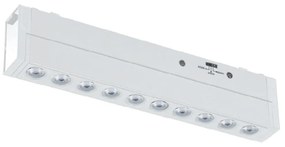 Γραμμικό Φωτιστικό Μαγνητικής Ράγας Ultra-Thin TMU0160 45x2,6x4,8cm Led 1500Lm 20W 3000K-6000K 3CCT White Inlight