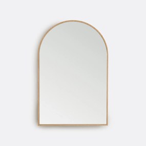 Καθρέφτης με αψίδα, επένδυση δρυς 60x90 εκ., Iodus