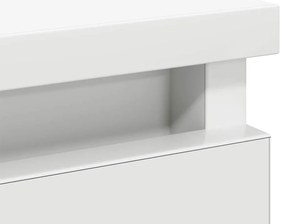 Συρταριέρα με Συρτάρια Λευκή 71x35x65 εκ. από Επεξ. Ξύλο - Λευκό
