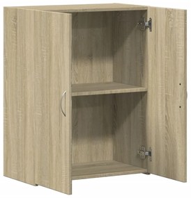 vidaXL Αρχειοθήκη Sonoma Δρυς 60x32x77,5 εκ. από Επεξεργασμένο Ξύλο