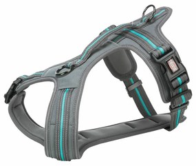 Λουρί Σκύλου Trixie Fusion Confort Γραφίτης Azul Océano M