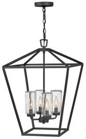 Κρεμαστό Φωτιστικό Οροφής 4xE14 40W IP44 Μαύρο Alford Place QN-ALFORD-PLACE-4P-MB Elstead QN-ALFORD-PLACE-4P-MB Μαύρο