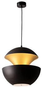 Φωτιστικό Οροφής Κρεμαστό 01396 3xG9 30x30cm Black-Gold Luma