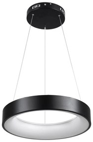 Φωτιστικό Οροφής Πλαφονιέρα Salem 61241 Led 75W Φ45cm Black GloboStar