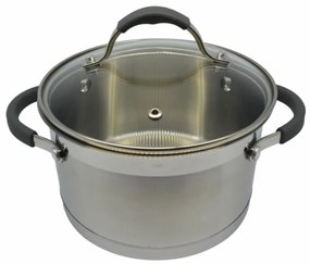 Κατσαρόλα Με Γυάλινο Καπάκι Κ7800-20 Φ20cm-3,6Lt Inox Ankor 20cm Ανοξείδωτο Ατσάλι