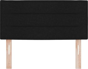 vidaXL Κεφαλάρι Μαύρο 100 cm ύφασμα
