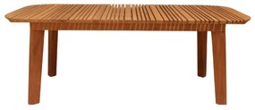 Τραπεζαρία Home ESPRIT ξύλο teak 200 x 90 x 74 cm