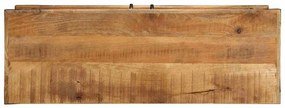 vidaXL Ντουλάπα Παπουτσιών Καφέ 110 x 38 x 45 cm Μασίφ ξύλο μάνγκο