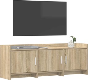 vidaXL Ντουλάπι TV 130 x 33 x 47 εκ Sonoma Δρυς Επεξεργασμένο Ξύλο