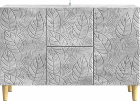 vidaXL Πλαϊνό γραφείο Γκρι Σκυροδέματος 89 x 34,5 x 60 εκ.
