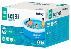 Φουσκωτή Πισίνα Bestway Μπλε 3200 L 305 x 66 cm