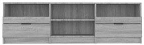 vidaXL Έπιπλο Τηλεόρασης Γκρι Sonoma 150x33,5x45 εκ. από Επεξεργ. Ξύλο